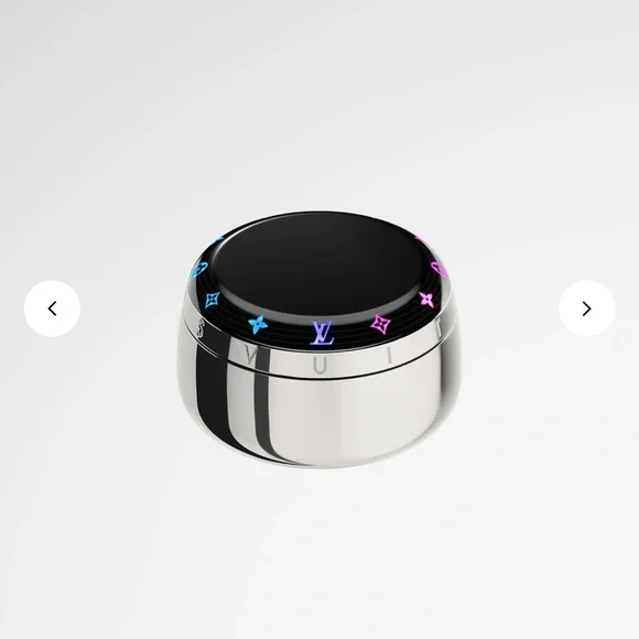 Louis Vuitton Wireless Earbuds with Charging Case Light Up Blue to Violet Earbud Headphones
